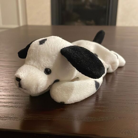 Vintage Original Ty Beanie Baby Dotty the Dalmatian 1996 Good Condition 9” long - Picture 1 of 7